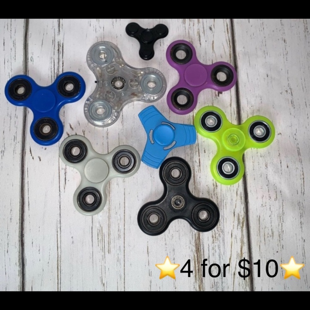 ⭐️4 for $10⭐️Fidget Spinner Bundle